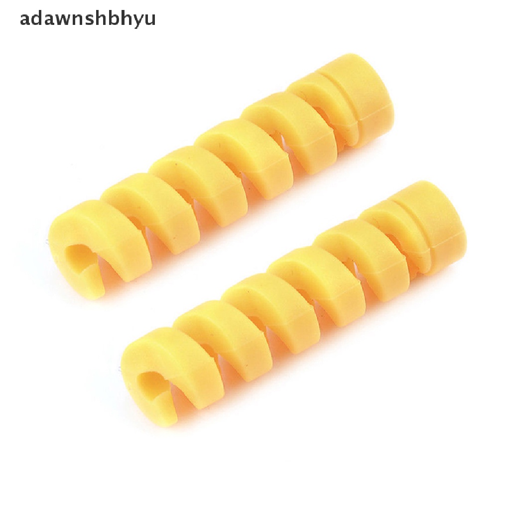 Adawnshbhyu Pelindung Kabel Bobbin Winder Data Line Case Tali Spring Twine Protection