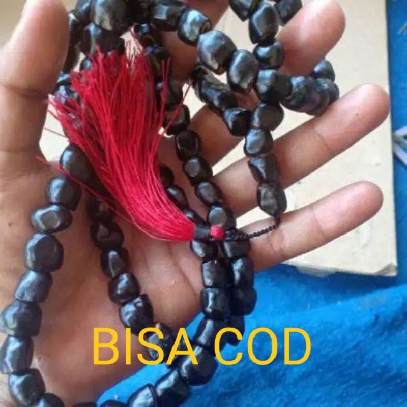 Tasbih murah/tasbih biji pisang 99 / promo tasbih biji pisang sunan Bonang /tasbih unik biji pisang