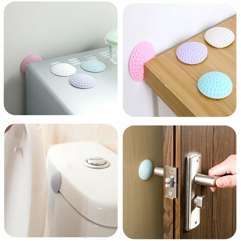 Pengaman Benturan Dinding - Pengaman pintu dan engsel bulat / penahan pintu / door stopper