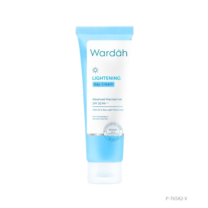 Wardah Lightening Day Cream Advanced Niacinamide 20 ml Pelembab Untuk Kulit Kering