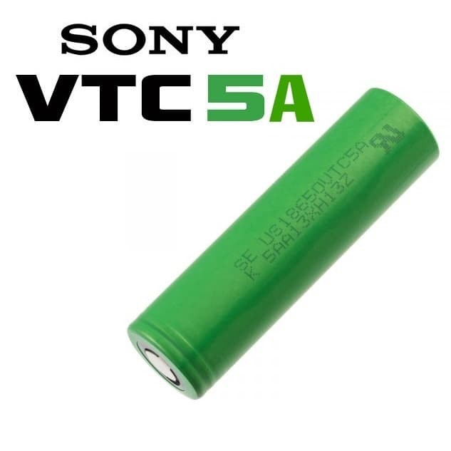 AUTHENTIC Battery SONY VTC 5A 18650 2600 mAH 35A Baterai