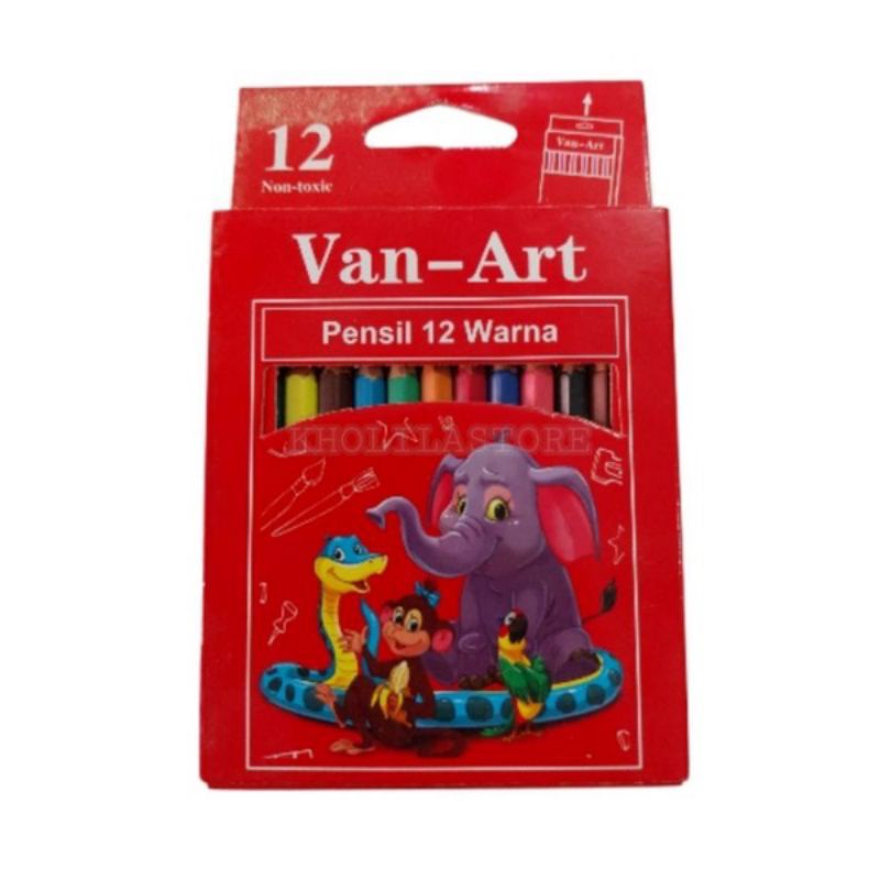 PULAS PENDEK/Pensil warna pendek/mewarnai/alat gambar-2