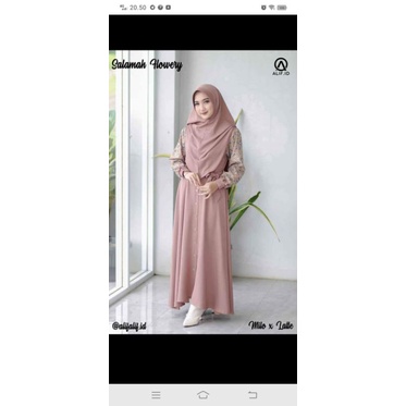 Salamah dress by Alif id