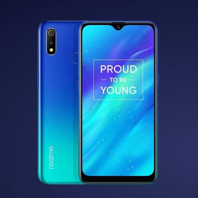 TERMURAH Realme 3 Ram 4GB Rom 64GB Blue READY STOCK