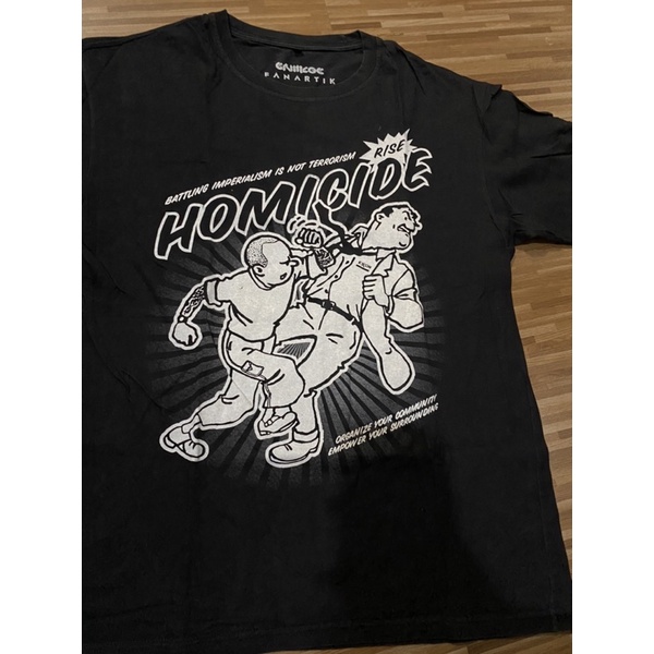 Kaos Homicide Fanartik size L