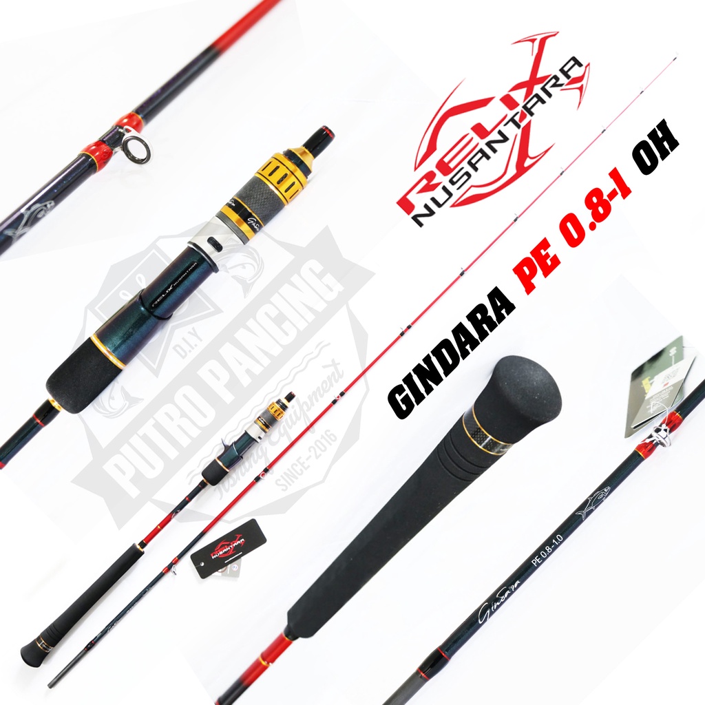 Rod Joran Gindara Over Head OH PE 0.8-1 Relix Nusantara