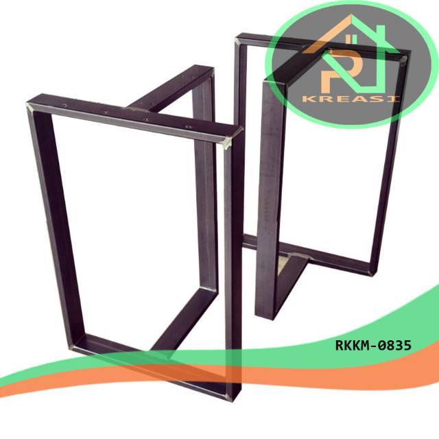 Kaki meja besi hollow 3x6 RKKM-0835