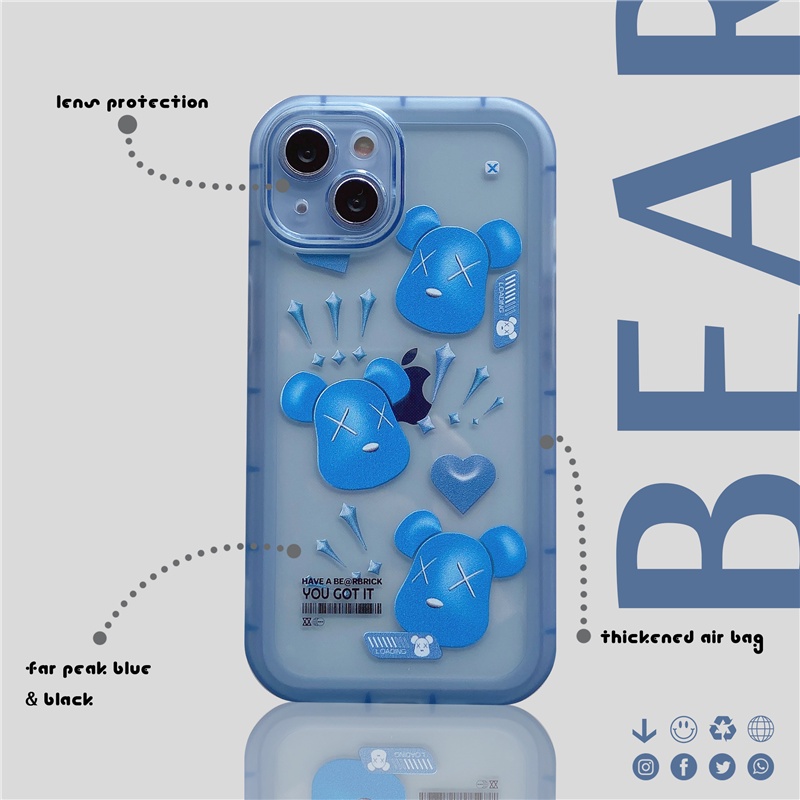 Casing Soft Case Motif We Bare Bears Untuk Iphone 13 / 12 / 11 Pro MAX / 7 + / 8Plus / SE / XR / XS MAX