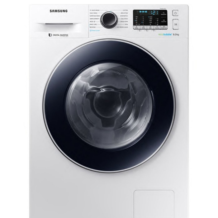 SAMSUNG WW 75 K 52 E0UW/SE / MESIN CUCI FRONT LOADING 7,5 KG / 1200 RPM / WW75K52E0UWSE