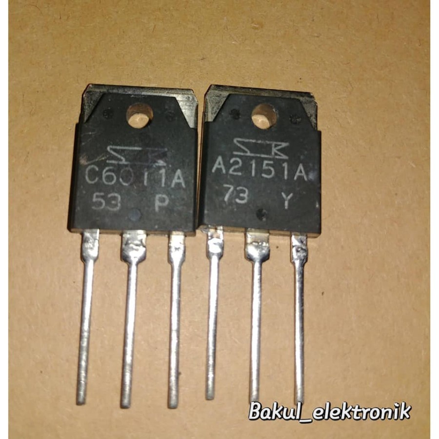 A2151 C6011 2SA2151 2SC6011  SANKEN ALERGO 2nd original