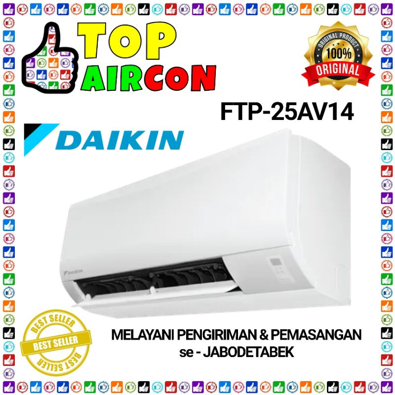 AC DAIKIN 1 PK FTP 25 MALAYSIA Unit Only