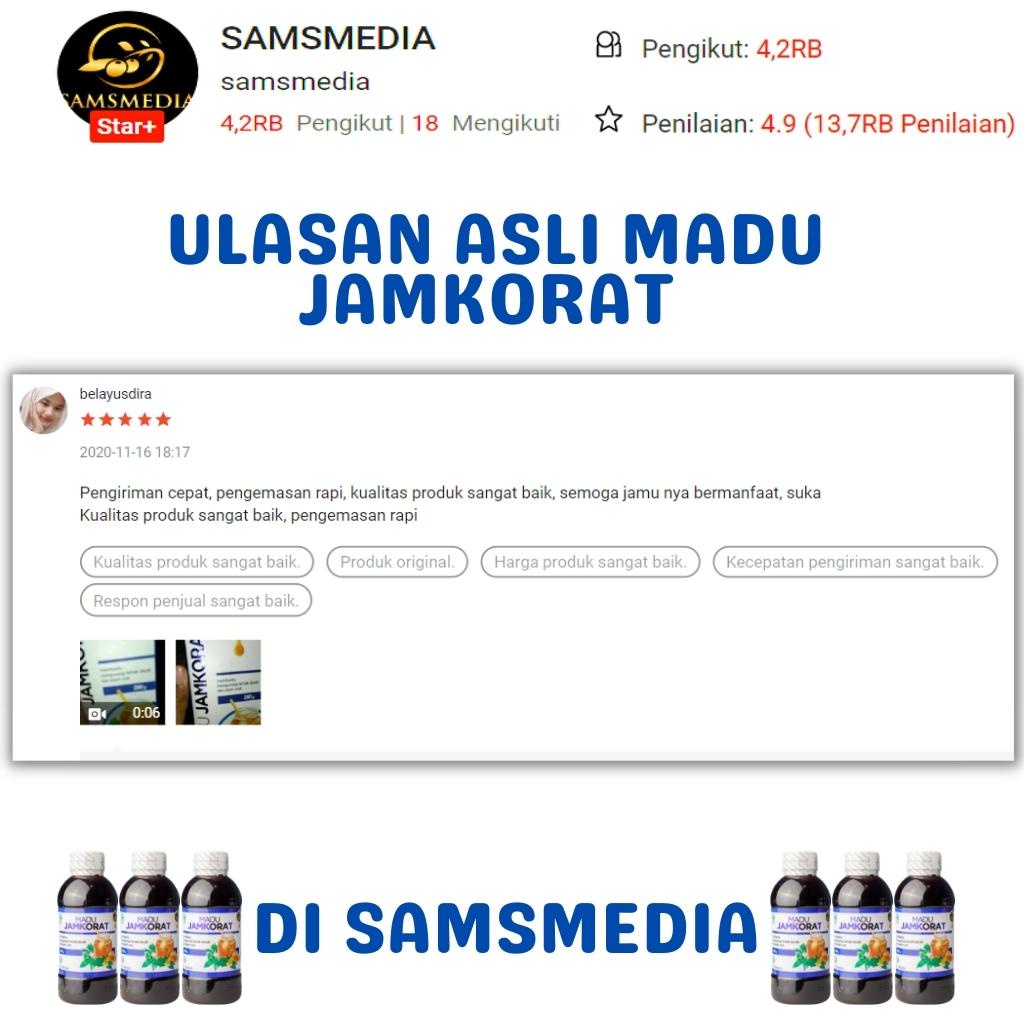 [COD] Madu JAMKORAT Original | Madu Obat Kolesterol Herbal Dan Asam Urat