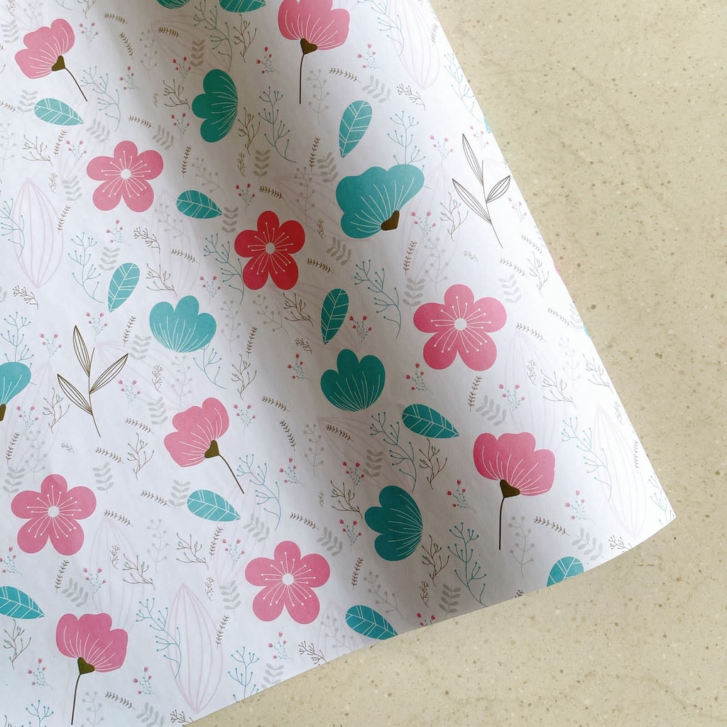

Kertas kado bunga plum blossom