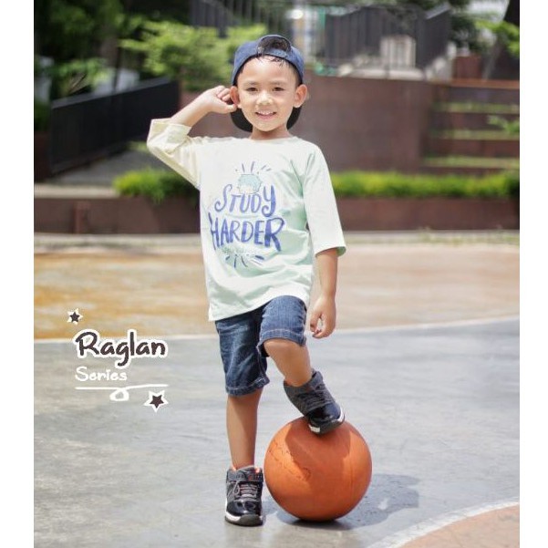 Kaos Anak Reglan By Vitto 2-10T