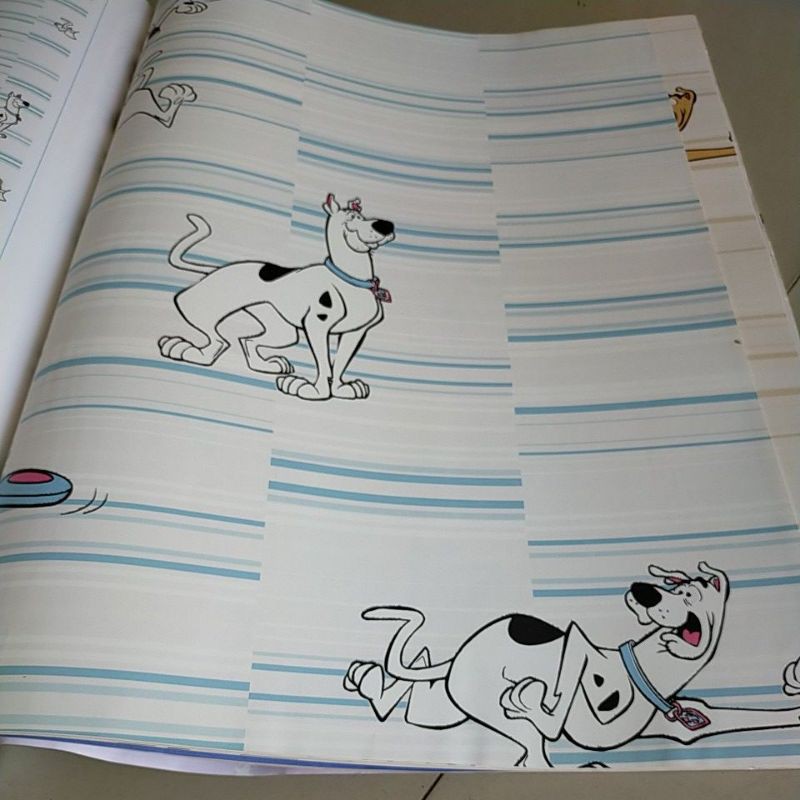 wallpaper dinding anak scooby doo