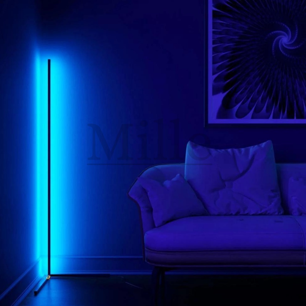 Smart Floor Corner Light LED RGB by App And Remote | Mille Accesories