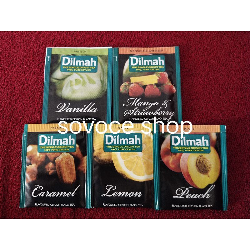 

TERMURAH Teh Dilmah Premium Variety Flavoured Ceylon Black Tea