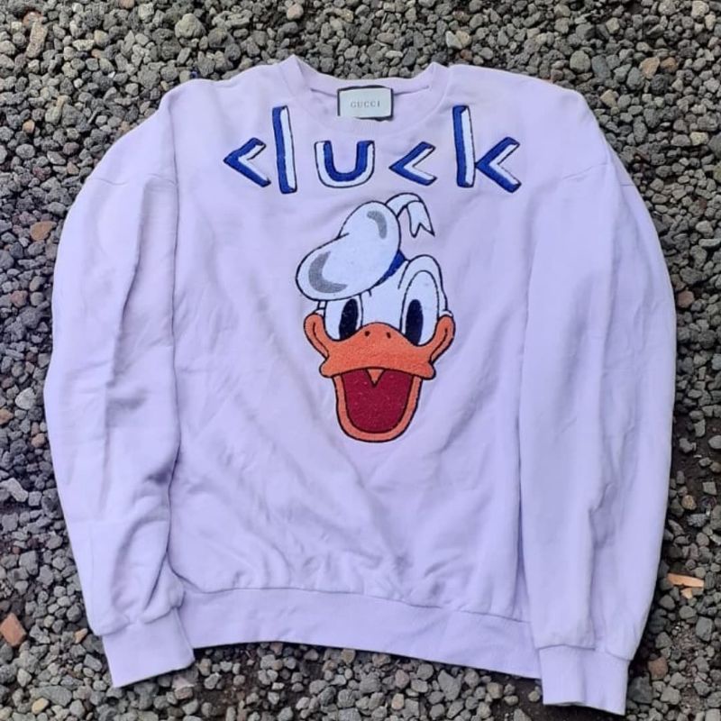 GUCCI DUCK CREWNECK SECOND/PRELOVED