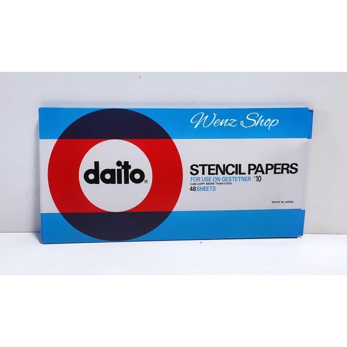 

Stencil Paper Daito Kertas Stencil Daito 48 Lembar