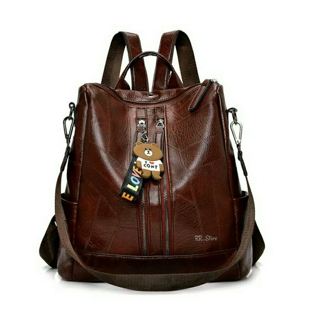 ANSEL WANITA BURBERRY TYPE JC TW 9332 8802 GC Tas Wanita Ransel P GAYA BARU KERJA CEWEK SANTAI P1D3