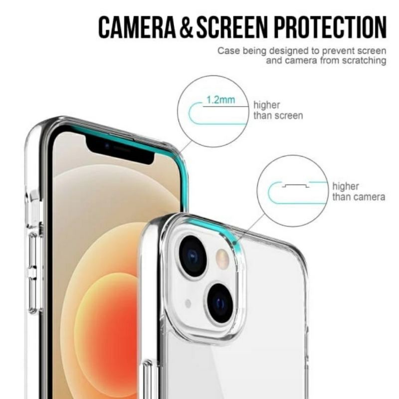 Cover Clear iPhone 14 / 14 Plus / 14 Pro / 14Pro Max Softcase Bening Silicone Space iPhone 14+