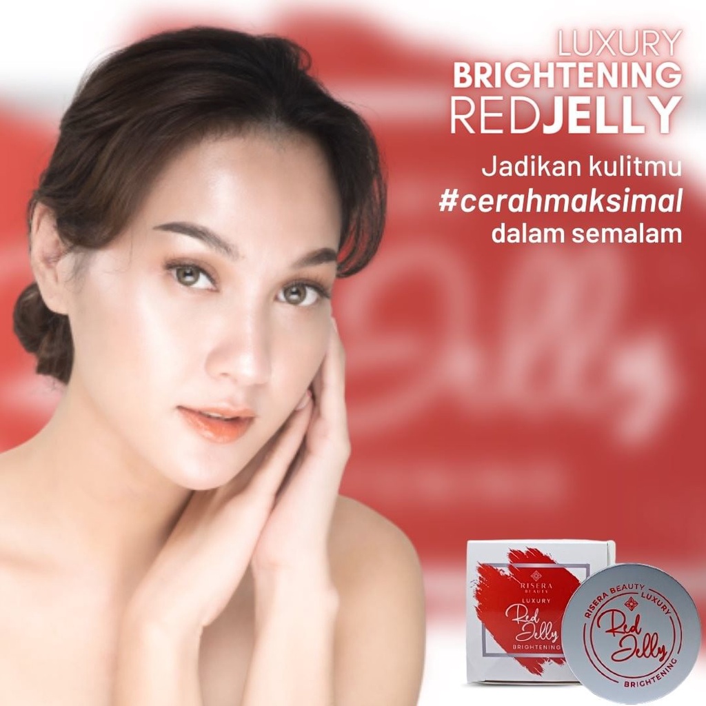 Risera Red Jelly | Gel Anti Aging Risera Red Jelly, Ampuh Memudarkan Tanda Penuaan