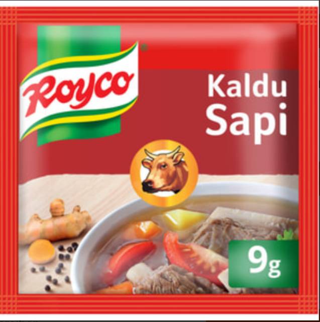 2 sachet Royco kaldu bubuk rasa ayam atau sapi renceng