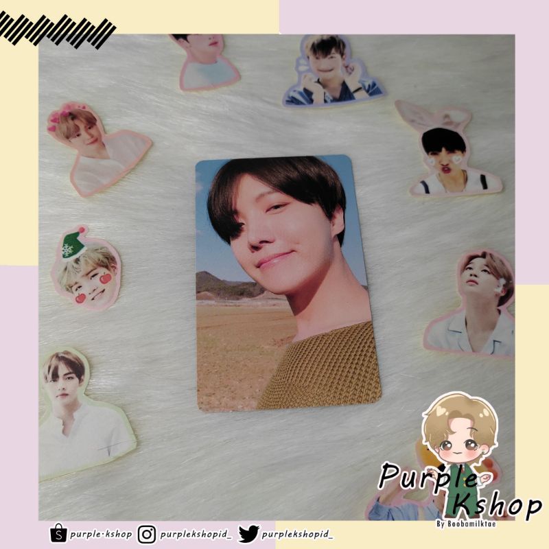 OFFICIAL PHOTOCARD BTS LY TEAR U - JHOPE