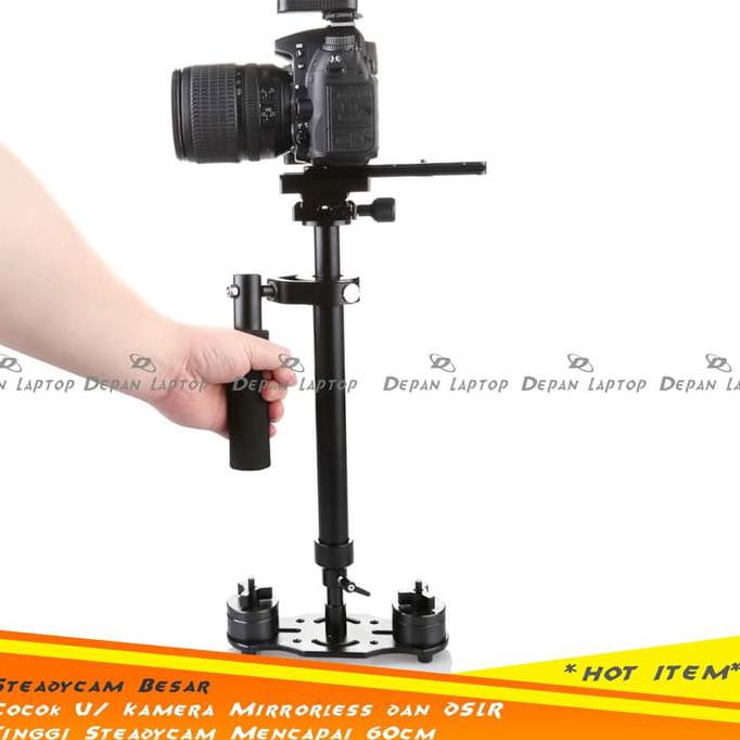 [Bisa Bayar Di Tempat] Steadycam Stabilizer Kamera Stedicam Gimbal Mirrorless Dslr Murah Termurah