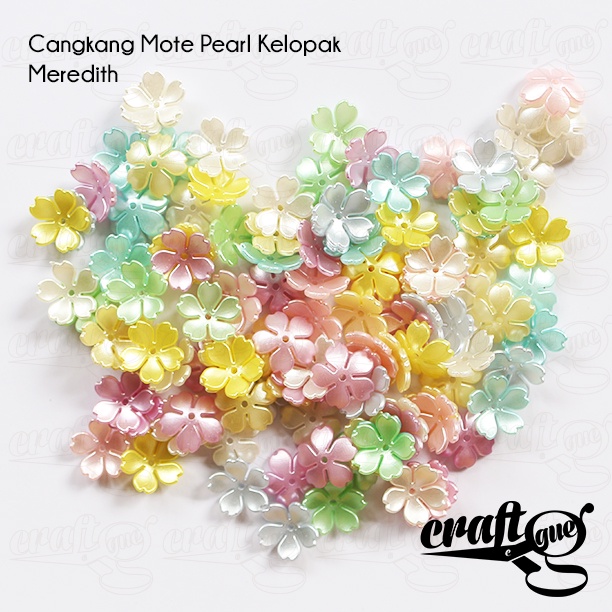 Cangkang Mote Pearl Kelopak (MIXED)