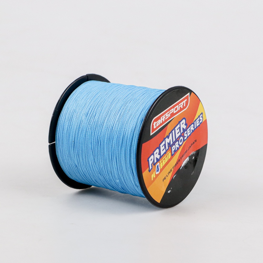 Premier Pro Series Benang Pancing Braided Thick 0.33mm 300M - Blue, benang PE 0.33mm kekuatan 18kg  lebih