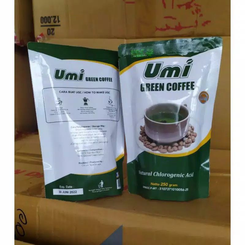 UMI GREEN COFFEE KOPI DIET PELANGSING ALAMI TANPA EFEK SAMPING UGC MENGOBATI HIPERTENSI