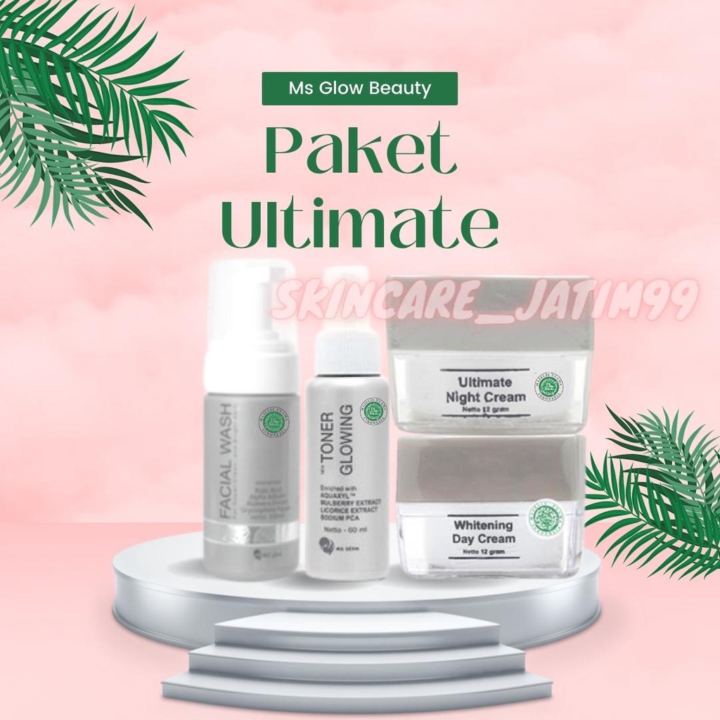 Ms Glow Paket Ultimate/Paket Ultimate Ms Glow/Paket Wajah Ultimate Ms Glow