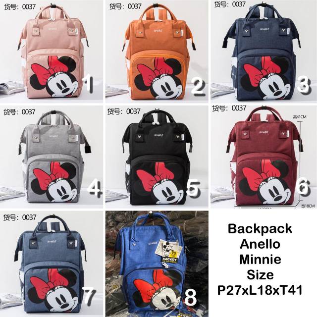 Tas ransel anello minnie