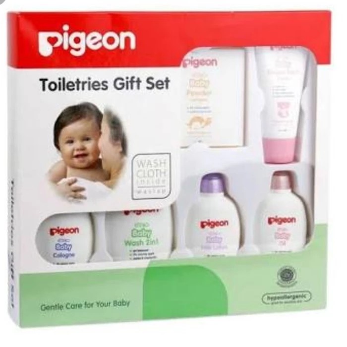 PAKET HADIAH BAYI ❤ jselectiv ❤ PIGEON Toiletries Gift Set | Paket Hadiah Bayi Baby PIGEON