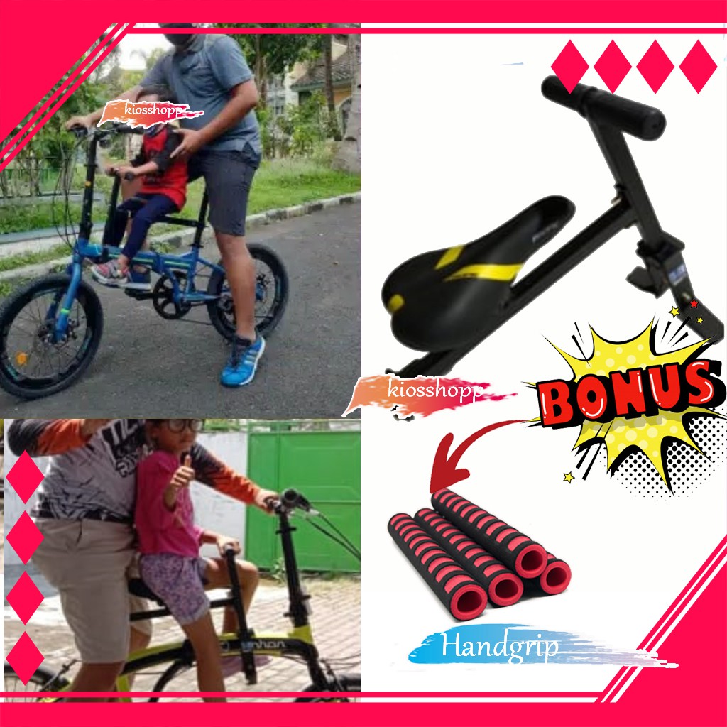 Kursi Boncengan Sepeda Lipat MTB Mini Exotic Boncengan Sepeda LIpat Kursi Bonceng Anak Di Sepeda