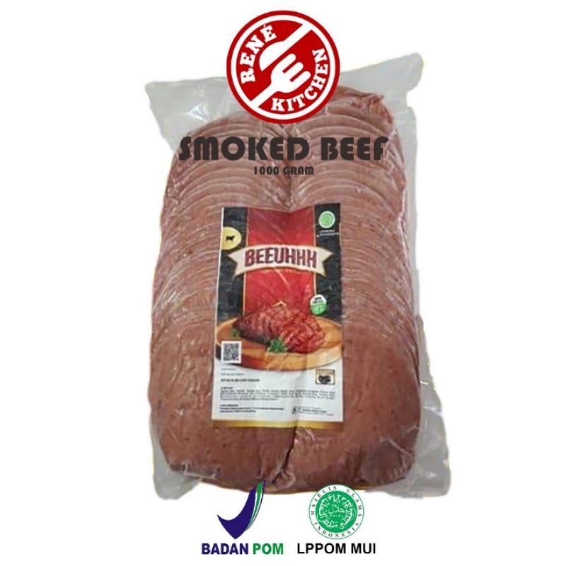 

SMOKED BEEF BEEUHHH 1000 GRAM (55 PCS)