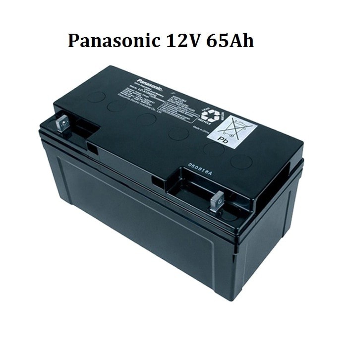 Battery Kering VRLA Panasonic 12V 65Ah