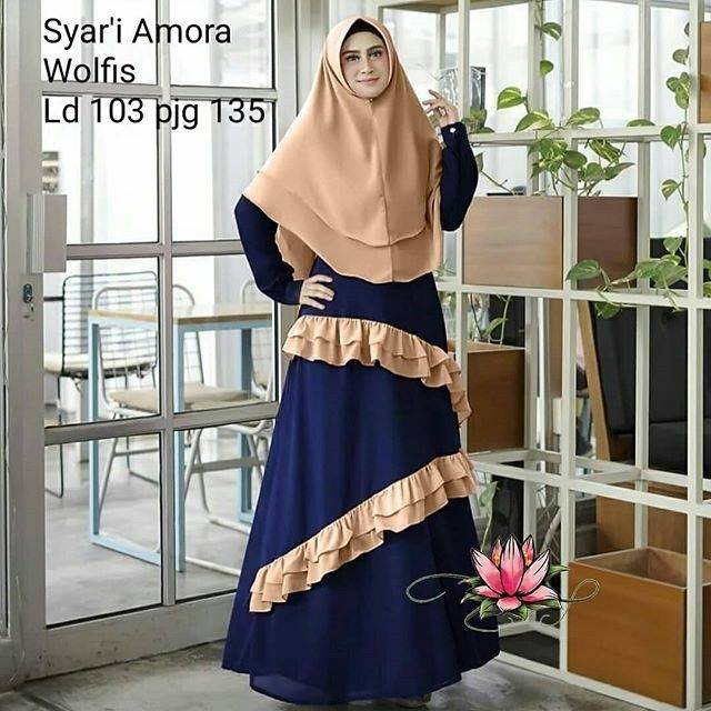 Gamis dress Amora