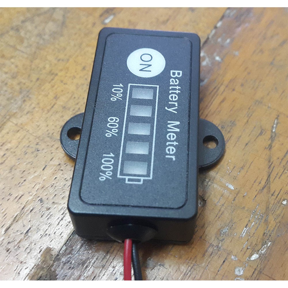 Auto Car DC 24V LED Battery Indicator Level Meter