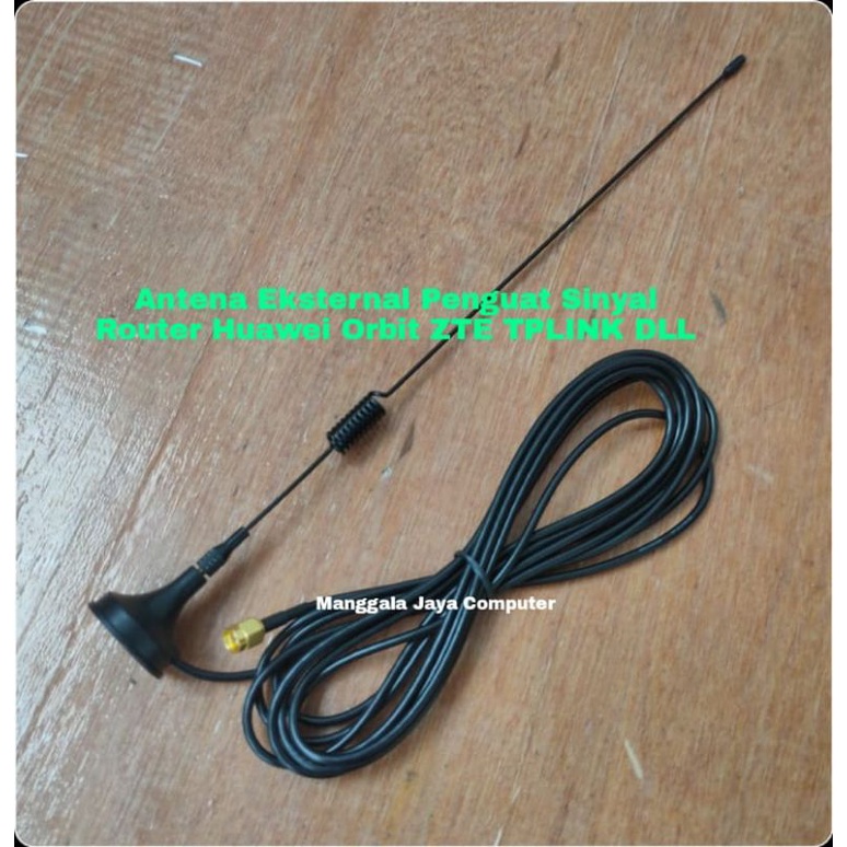 Antena Orbit Star Huawei B311 B312 Kabel 3 Meter Pigtail Konektor SMA Male