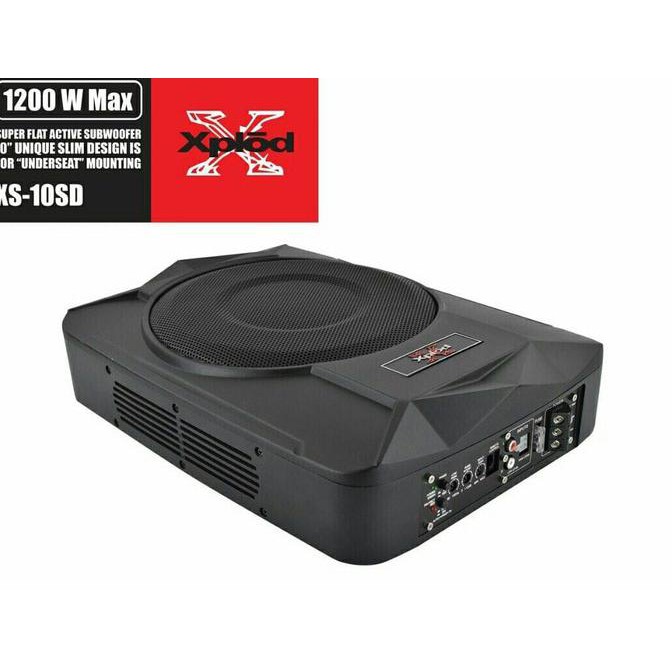 SUBWOOFER MOBIL KOLONG JOK SLIM XPLOD XS-10SD MOBIL TERIOS