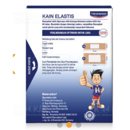 Hansaplast Plester/Box isi 100 Pcs