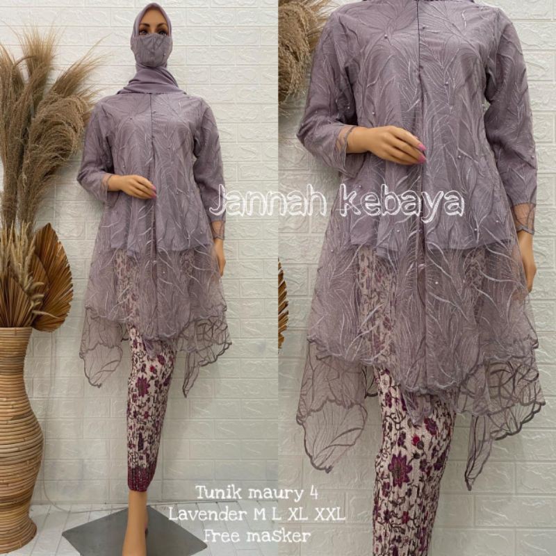 KEBAYA MODEN//TUNIK MAURI 4// JANNAH KEBAYA