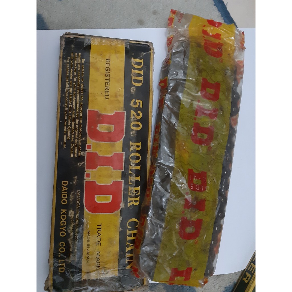 Rantai O ring DID 520 Black Japan Honda CBR 250 RR