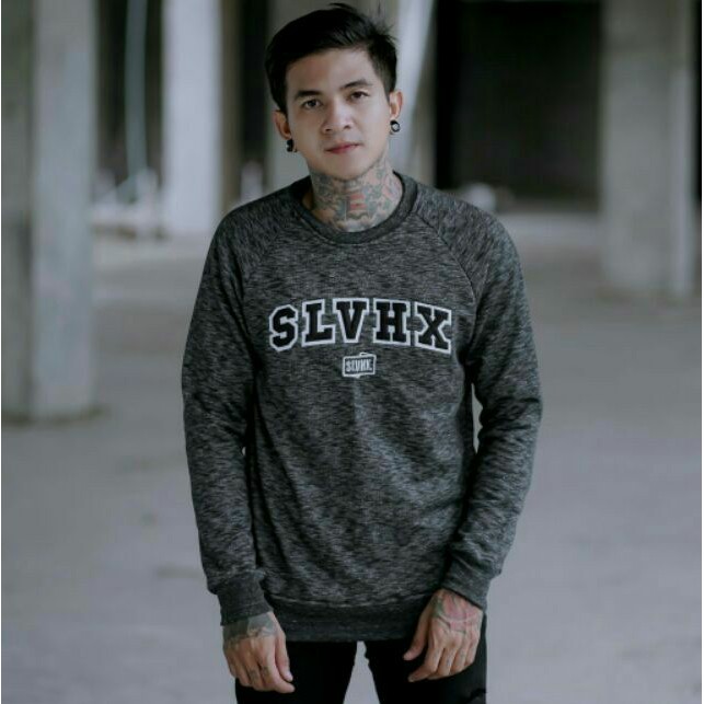 Crewneck Salviohexia Bordir Crewneck Salvio Hexia Crewneck Slvhx Twotone