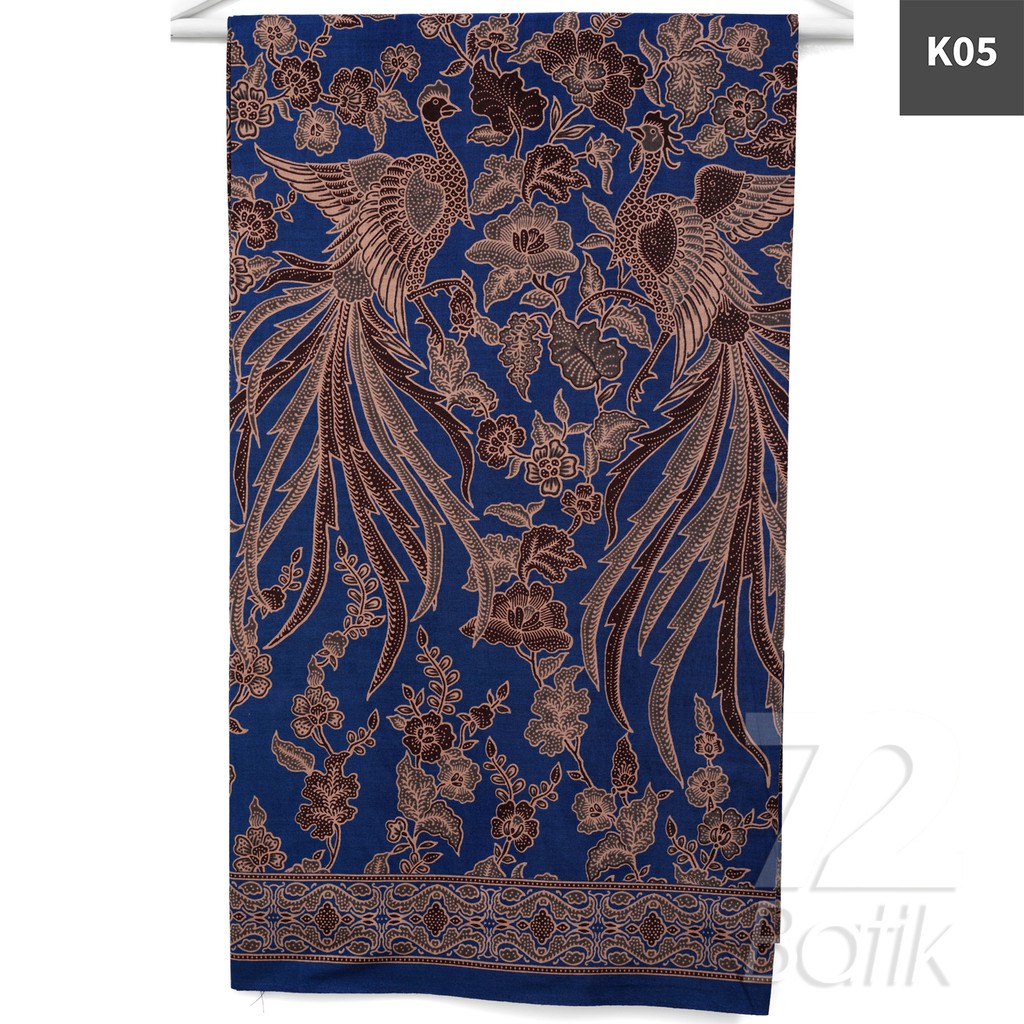 KAIN BATIK PREMIUM Bahan Katun Motif Dwi Cendrawasih Warna Merah Abang Coklat 728923 Cap 72 Jarik Jarit Samping Kebat Panjang Batik Katun Modern Premium Bahan Seragam Batik Pernikahan Kantor Keluarga Murah Kamen Jadi Batik Bali Lembaran