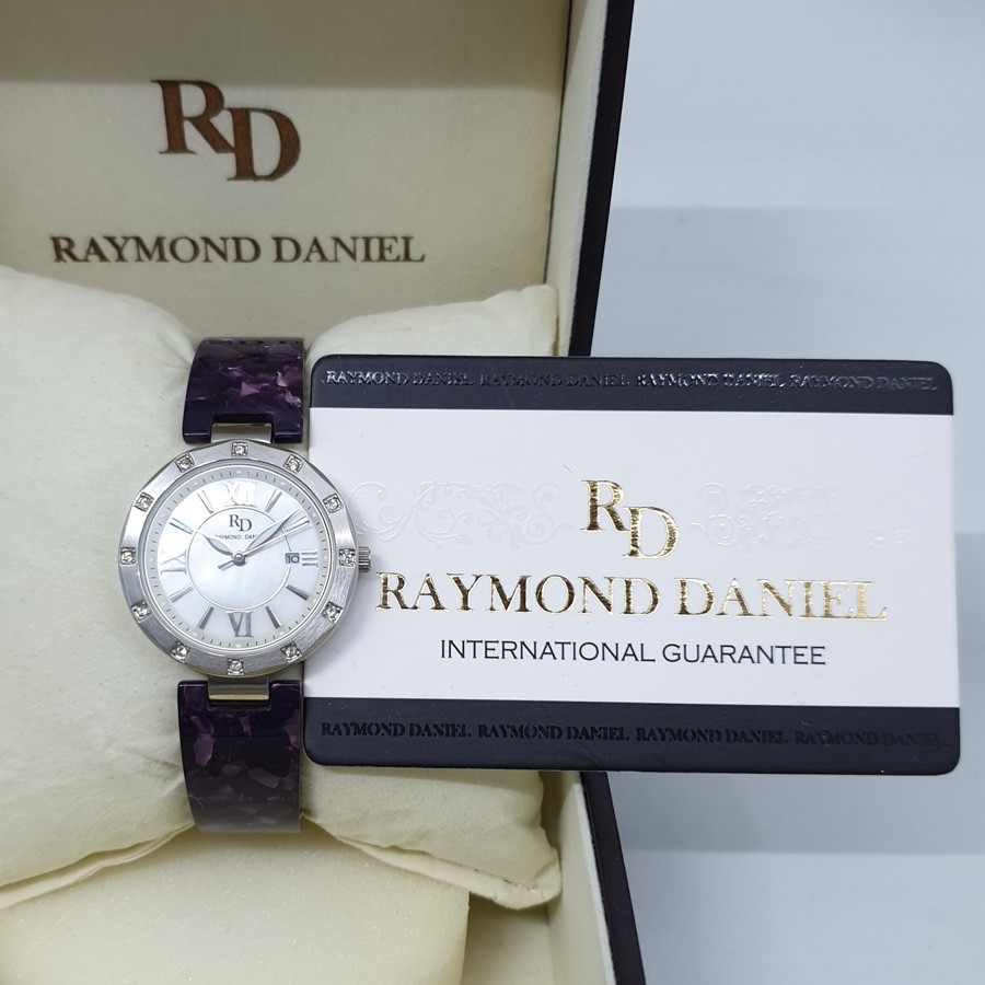 Raymond Daniel RD206 Silver Akr.Unggu, Jam Tangan Wanita, Original