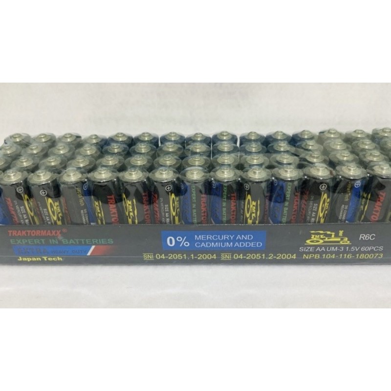 Battery traktormaxx 4 pcs baterai AAA baterai AA batteries