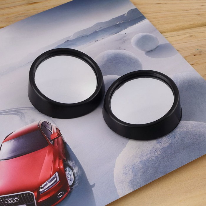 Kaca Spion Kecil / Cermin kecil Tambahan untuk spion/ Wide Angel Blind Sport Car Mirrors